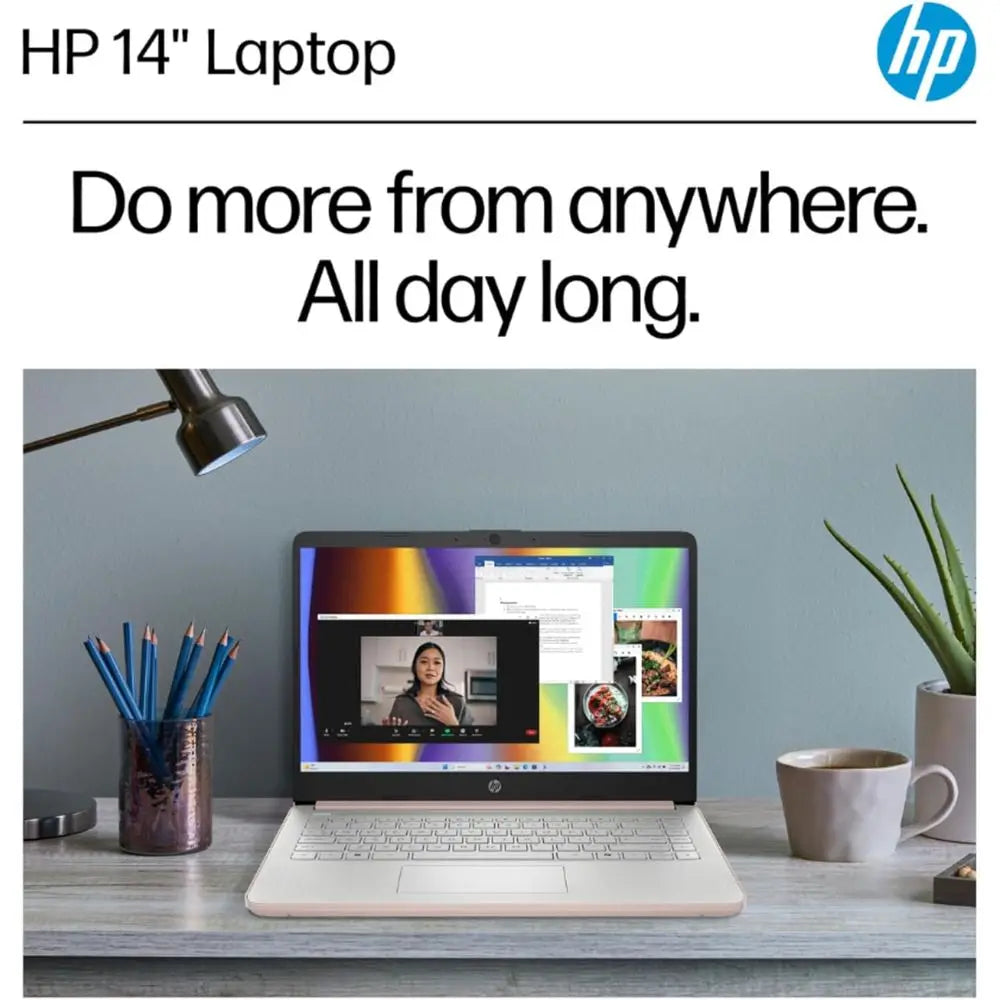Ultrabook Laptop with Office 365, Intel 2-Core CPU, 1.1TB Storage (1TB Cloud + 64GB SSD), 8GB RAM, Windows 11