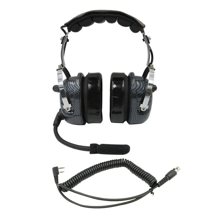 Racing Headset with Noise-Canceling Aviation Features