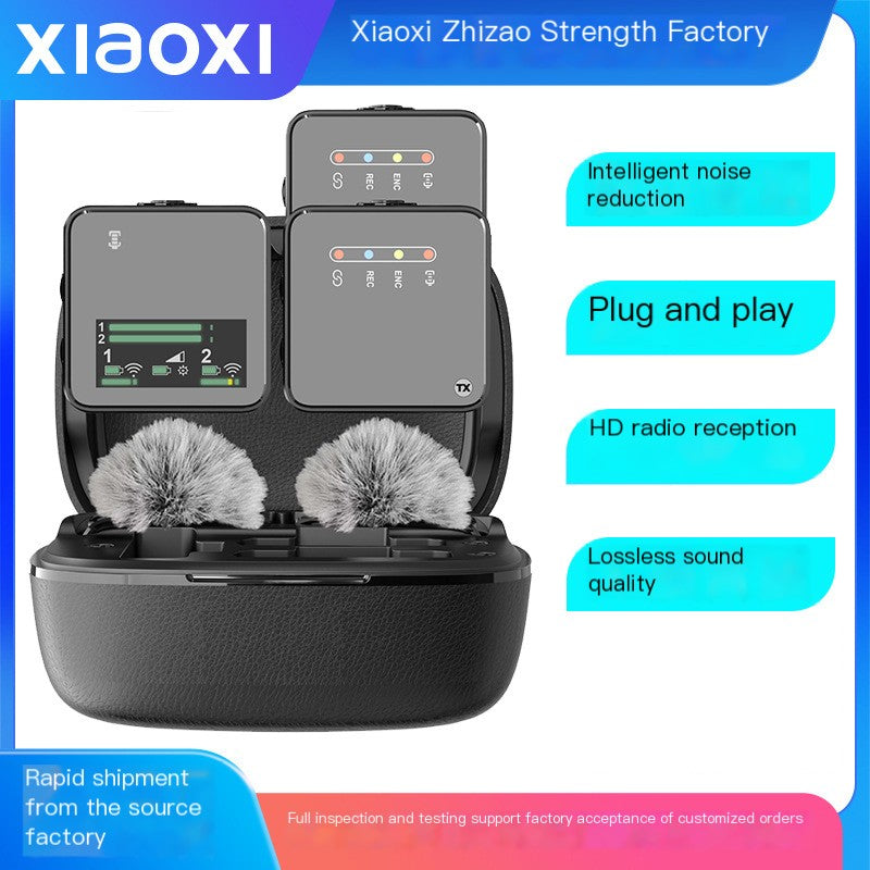Wireless Lavalier Microphone for Live Streaming & KTV