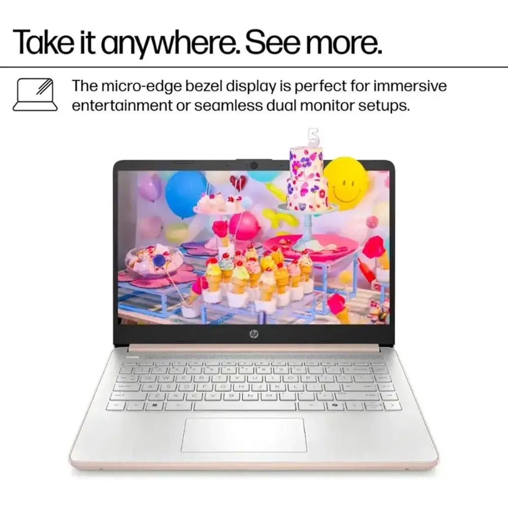 Ultrabook Laptop with Office 365, Intel 2-Core CPU, 1.1TB Storage (1TB Cloud + 64GB SSD), 8GB RAM, Windows 11