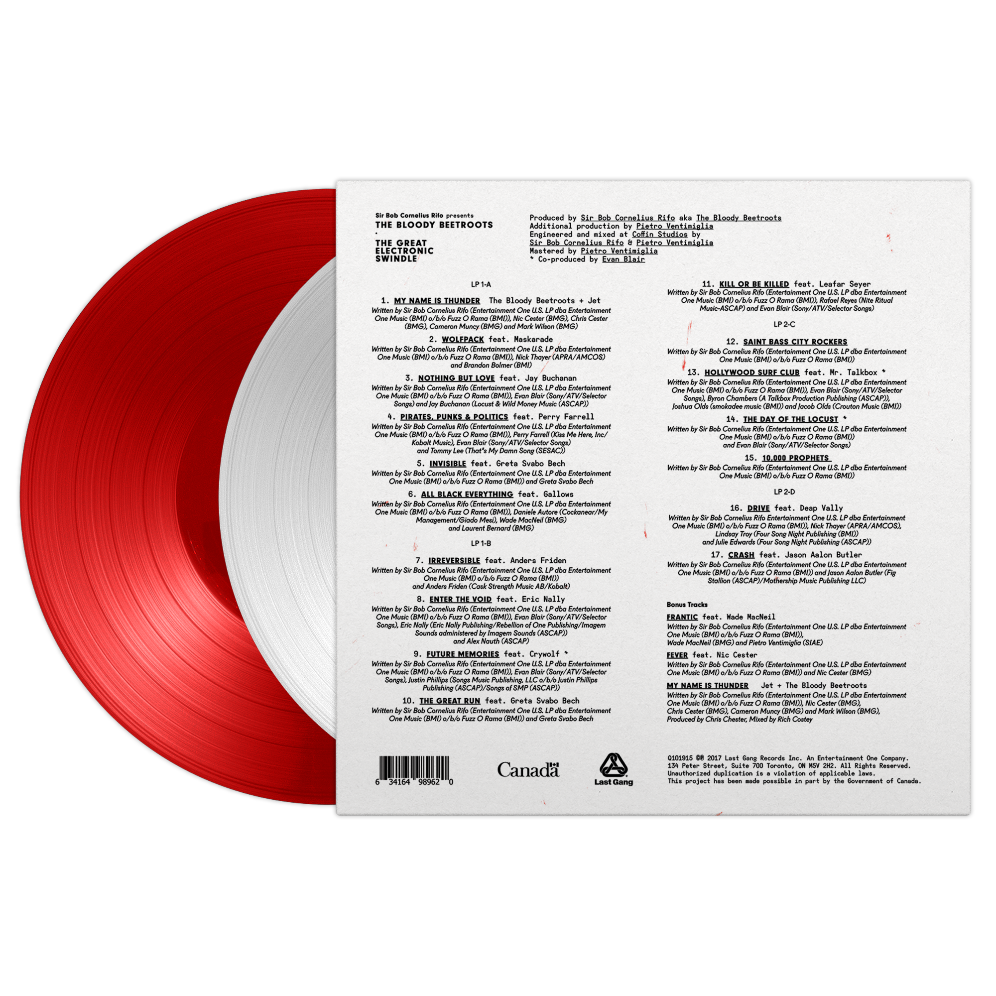 The Bloody Beetroots - The Great Electronic Swindle