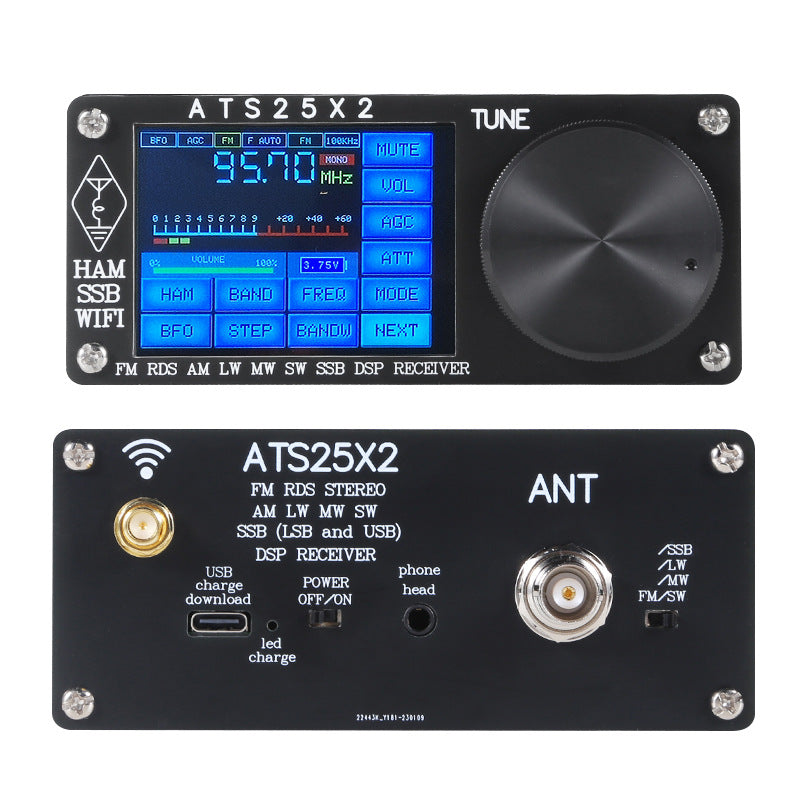 ATS25X2 Touch Screen All-Band Radio Receiver