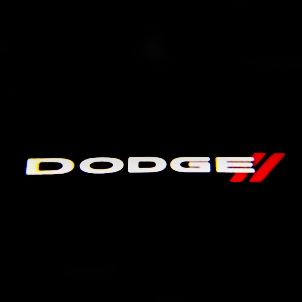 Dodge Challenger 3rd Gen Premium Door Puddle Lights Multiple Designs 2008-2023