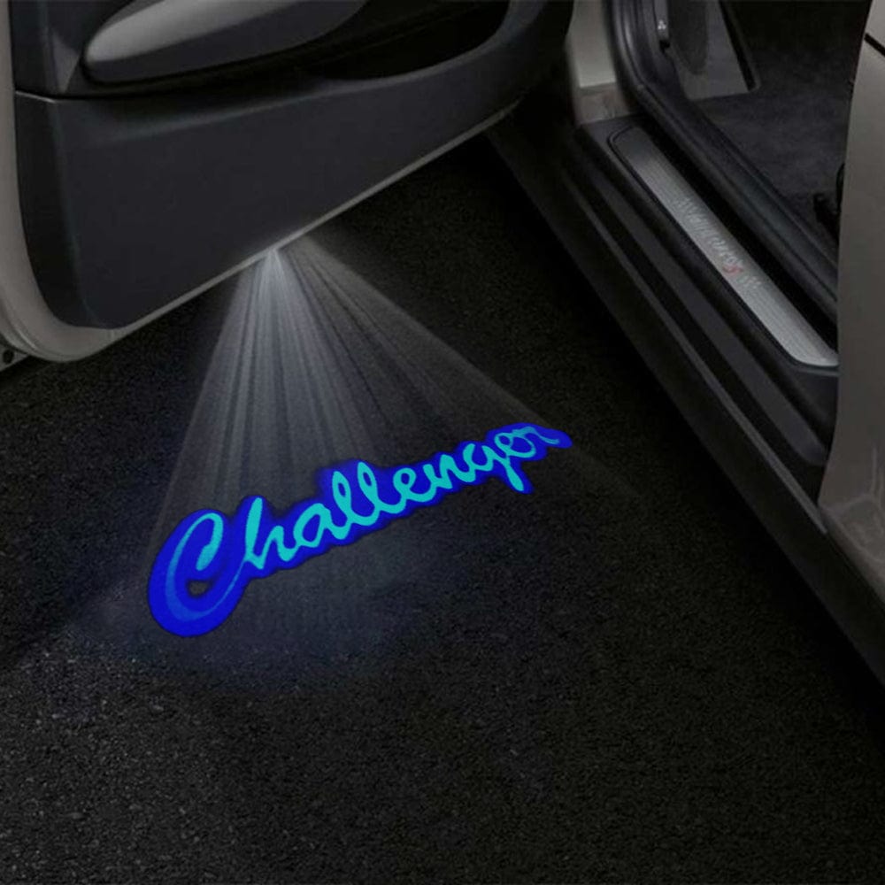 Dodge Challenger 3rd Gen Premium Door Puddle Lights Multiple Designs 2008-2023