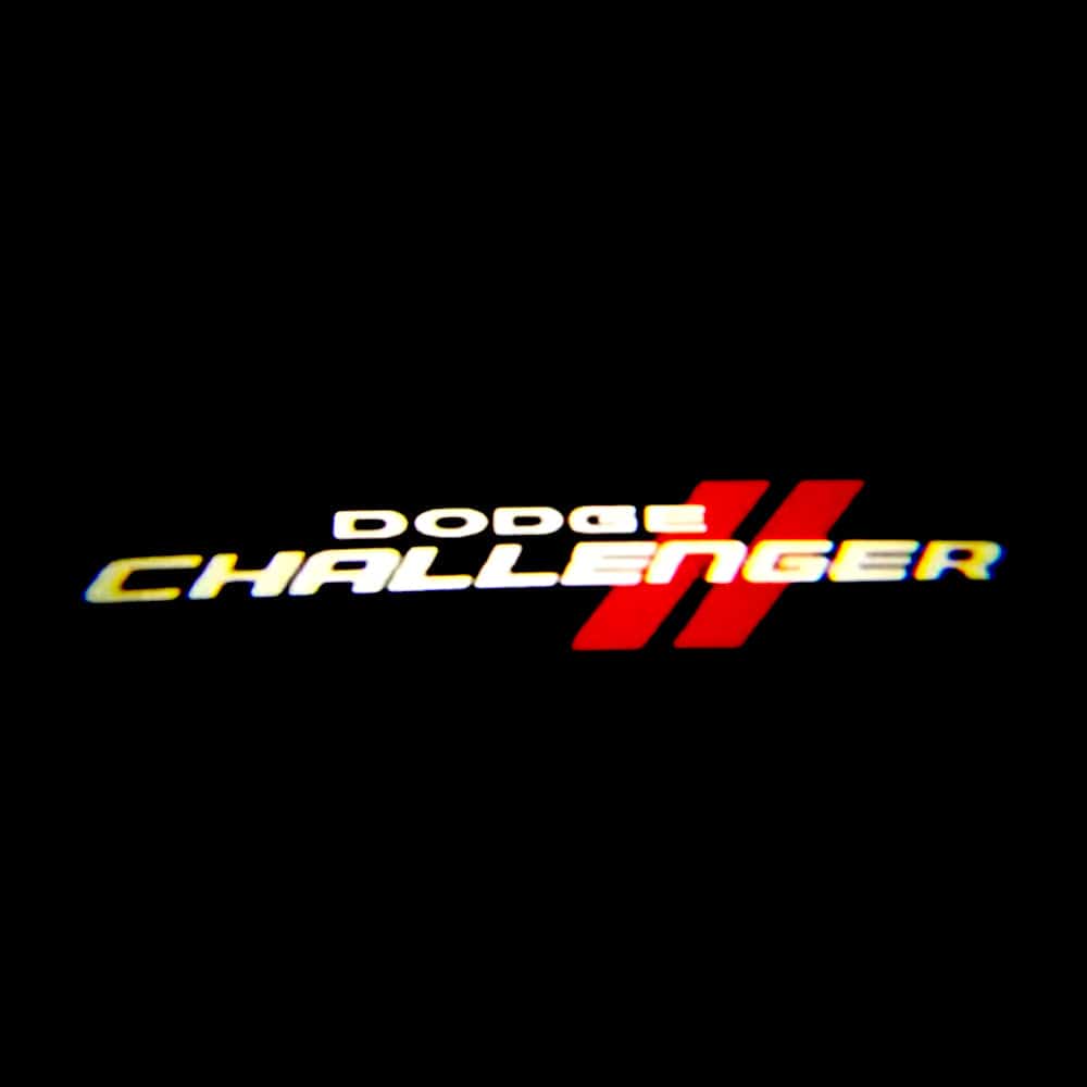 Dodge Challenger 3rd Gen Premium Door Puddle Lights Multiple Designs 2008-2023