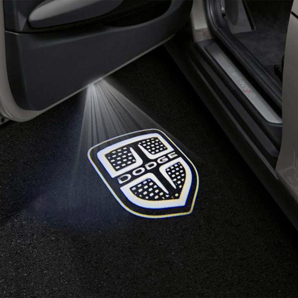 Dodge Challenger 3rd Gen Premium Door Puddle Lights Multiple Designs 2008-2023