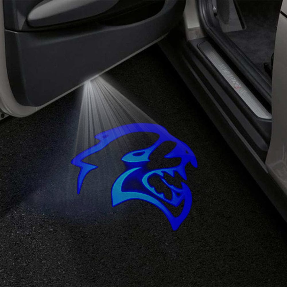 Dodge Challenger 3rd Gen Premium Door Puddle Lights Multiple Designs 2008-2023