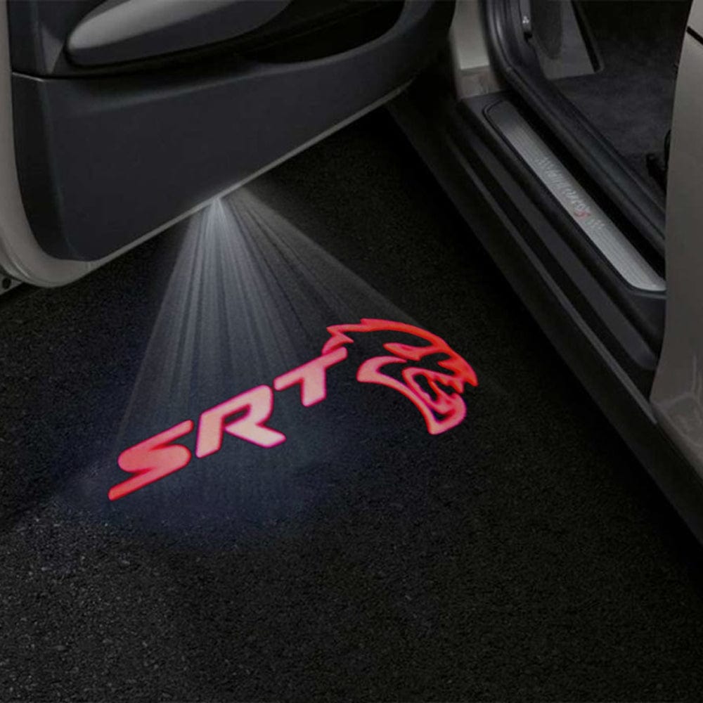 Dodge Challenger 3rd Gen Premium Door Puddle Lights Multiple Designs 2008-2023