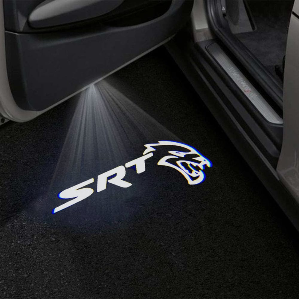 Dodge Challenger 3rd Gen Premium Door Puddle Lights Multiple Designs 2008-2023