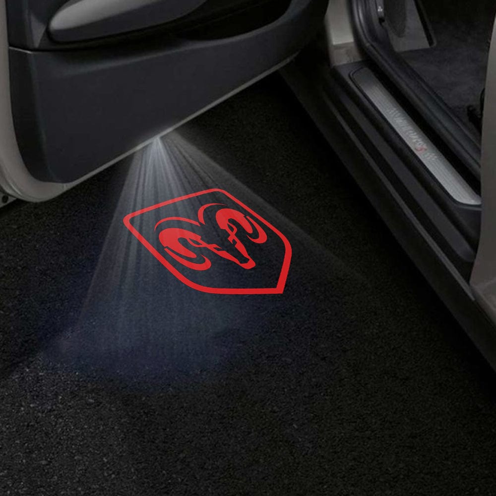Dodge Challenger 3rd Gen Premium Door Puddle Lights Multiple Designs 2008-2023