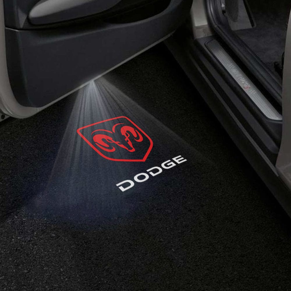 Dodge Challenger 3rd Gen Premium Door Puddle Lights Multiple Designs 2008-2023