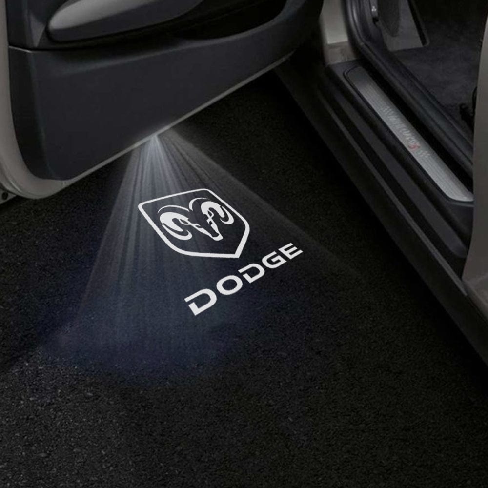 Dodge Challenger 3rd Gen Premium Door Puddle Lights Multiple Designs 2008-2023