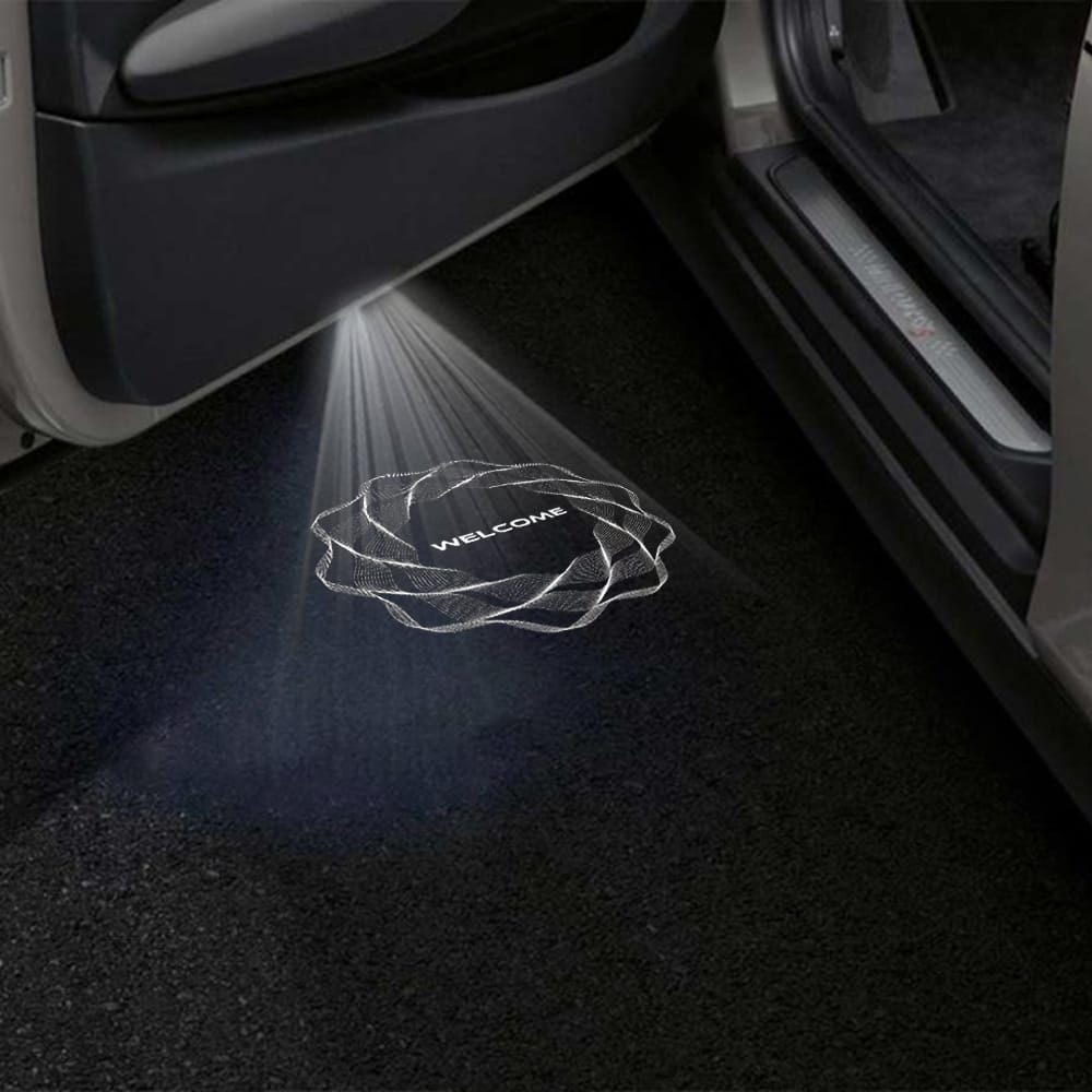 Dodge Challenger 3rd Gen Premium Door Puddle Lights Multiple Designs 2008-2023
